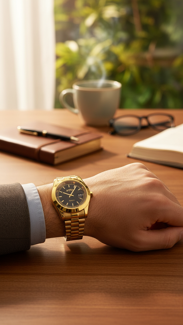 Golden Gents Watch J34031