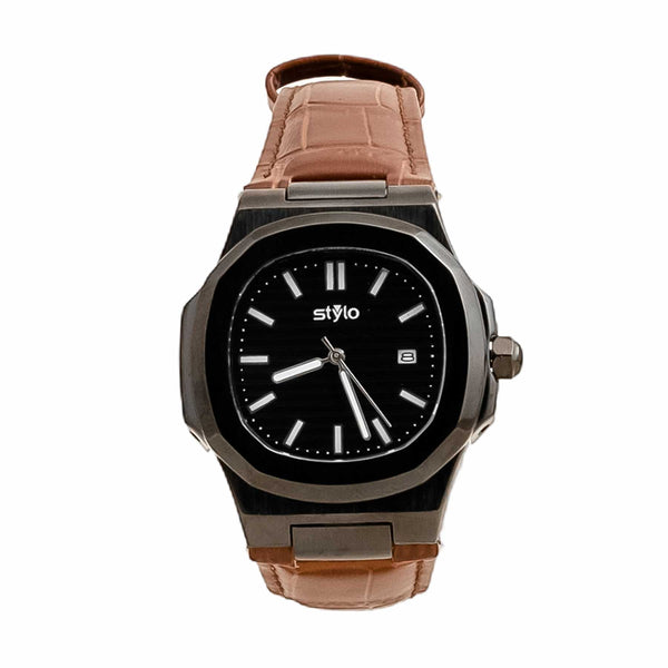 Brown Gents Watch J34032