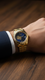Golden Gents Watch J34033
