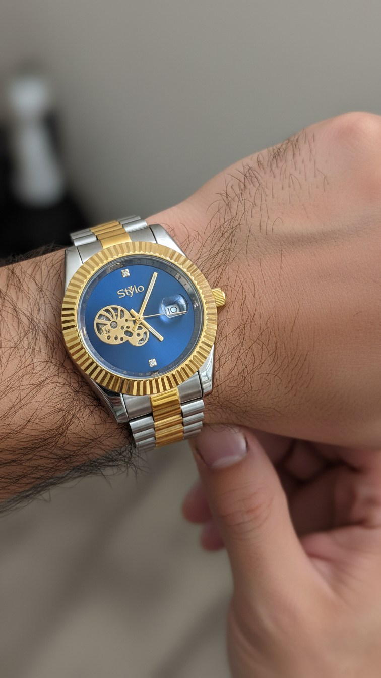 Two Tone Gents Watch J34033