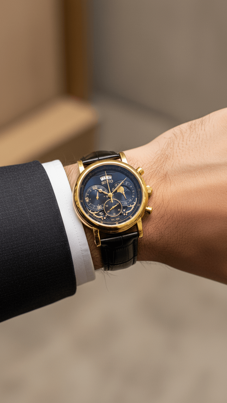 Black Gents Watch J34034