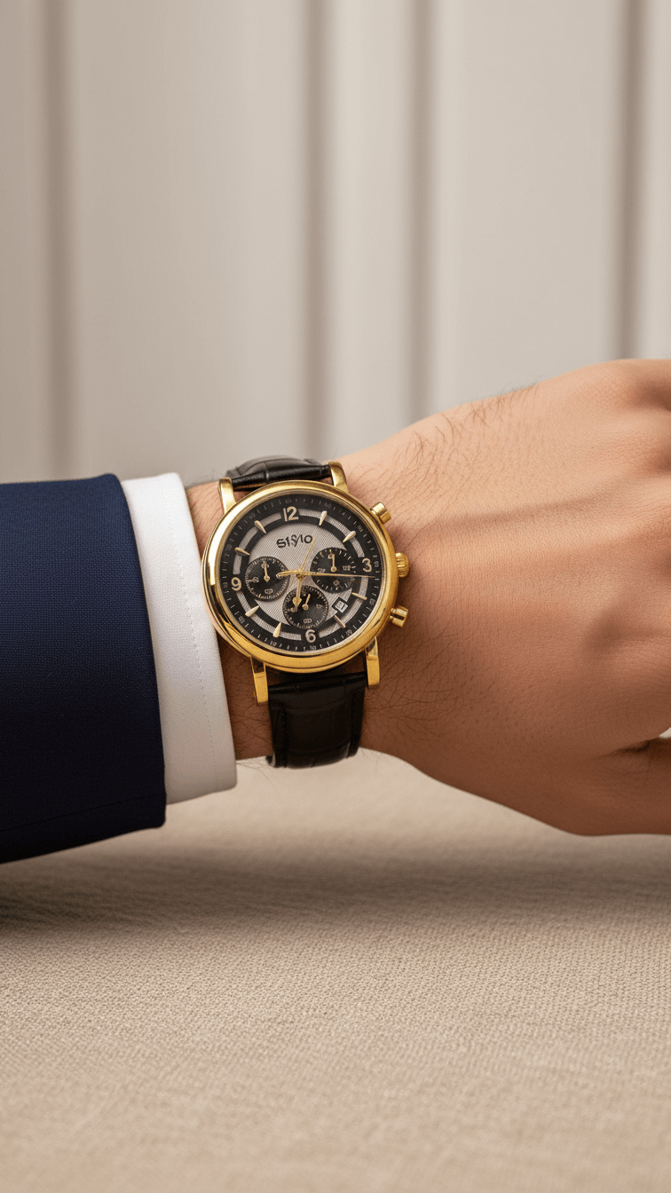 Black Gents Watch J34035