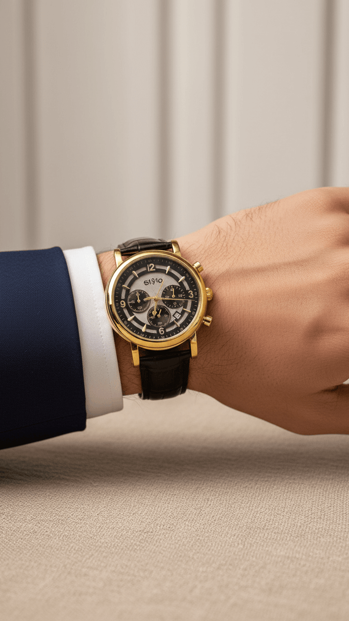 Black Gents Watch J34035