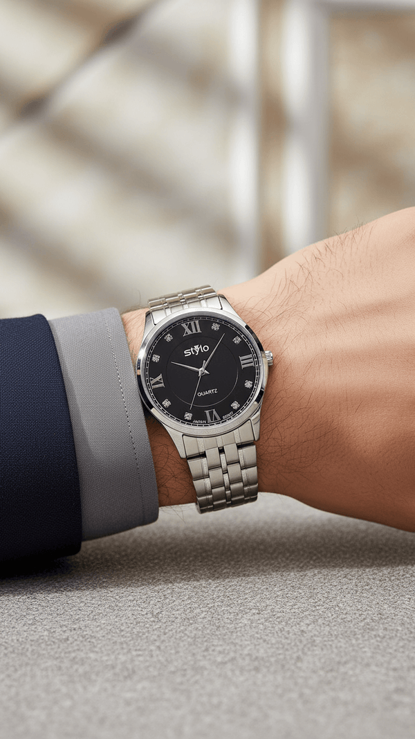 Silver Gents Watch J34102