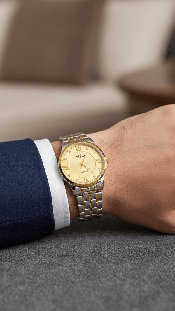 Two Tone Gents Watch J34102