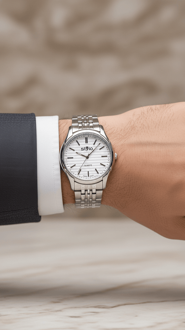 Silver Gents Watch J34103