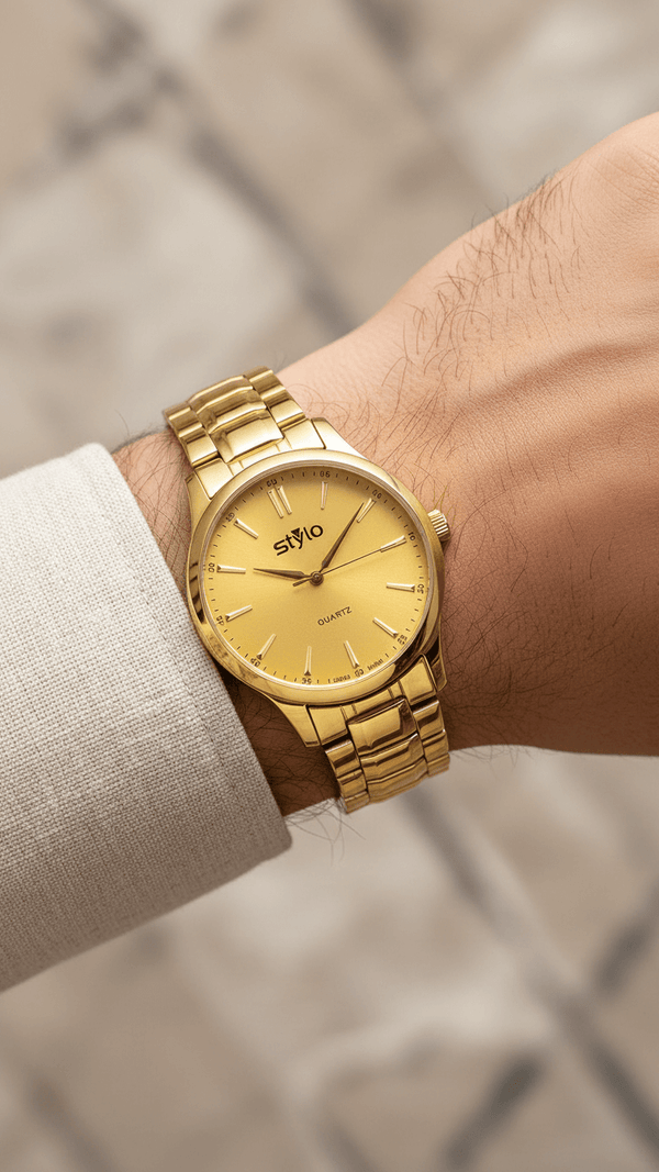Golden Gents Watch J34105