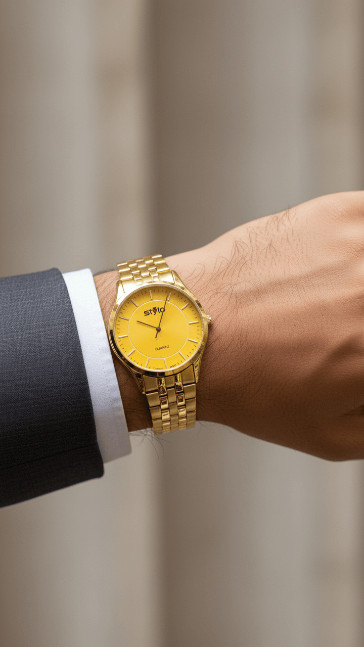 Golden Gents Watch J34107