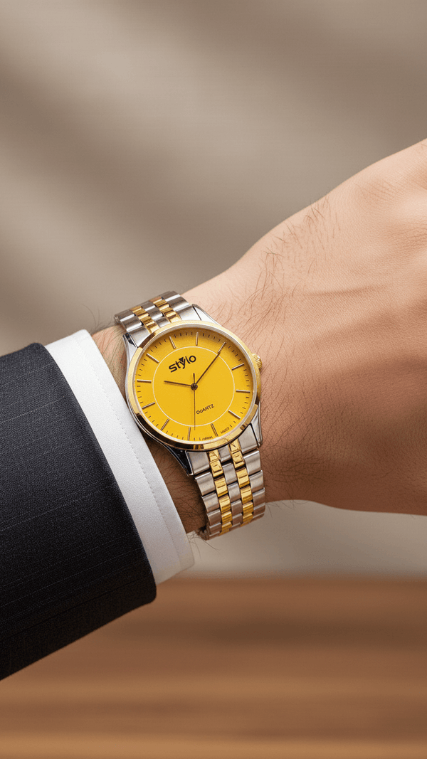 Two Tone Gents Watch J34107