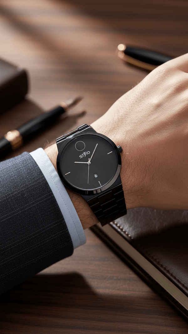 Black Gents Watch J34113