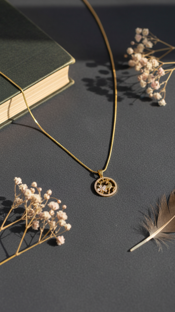 Golden Pendant J42920