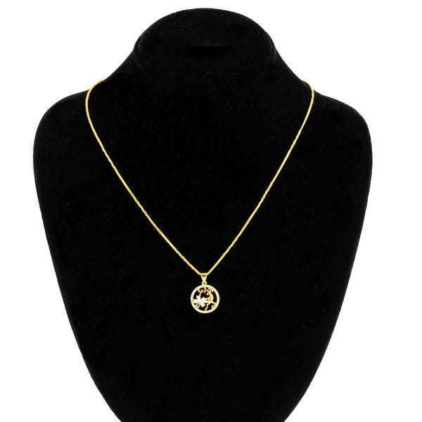 Golden Pendent J42920