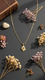 Golden Pendant J42925
