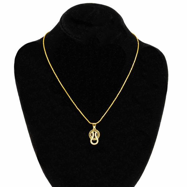 Golden Pendent J42929