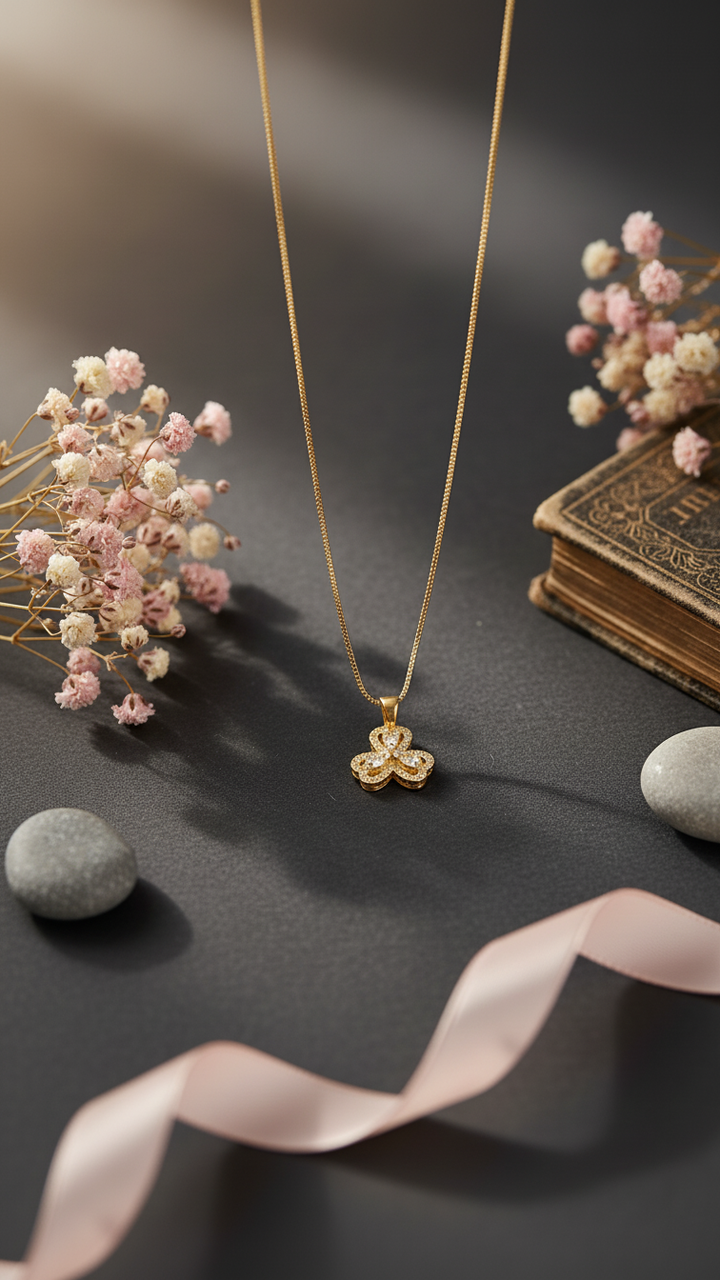 Golden Pendant J42935