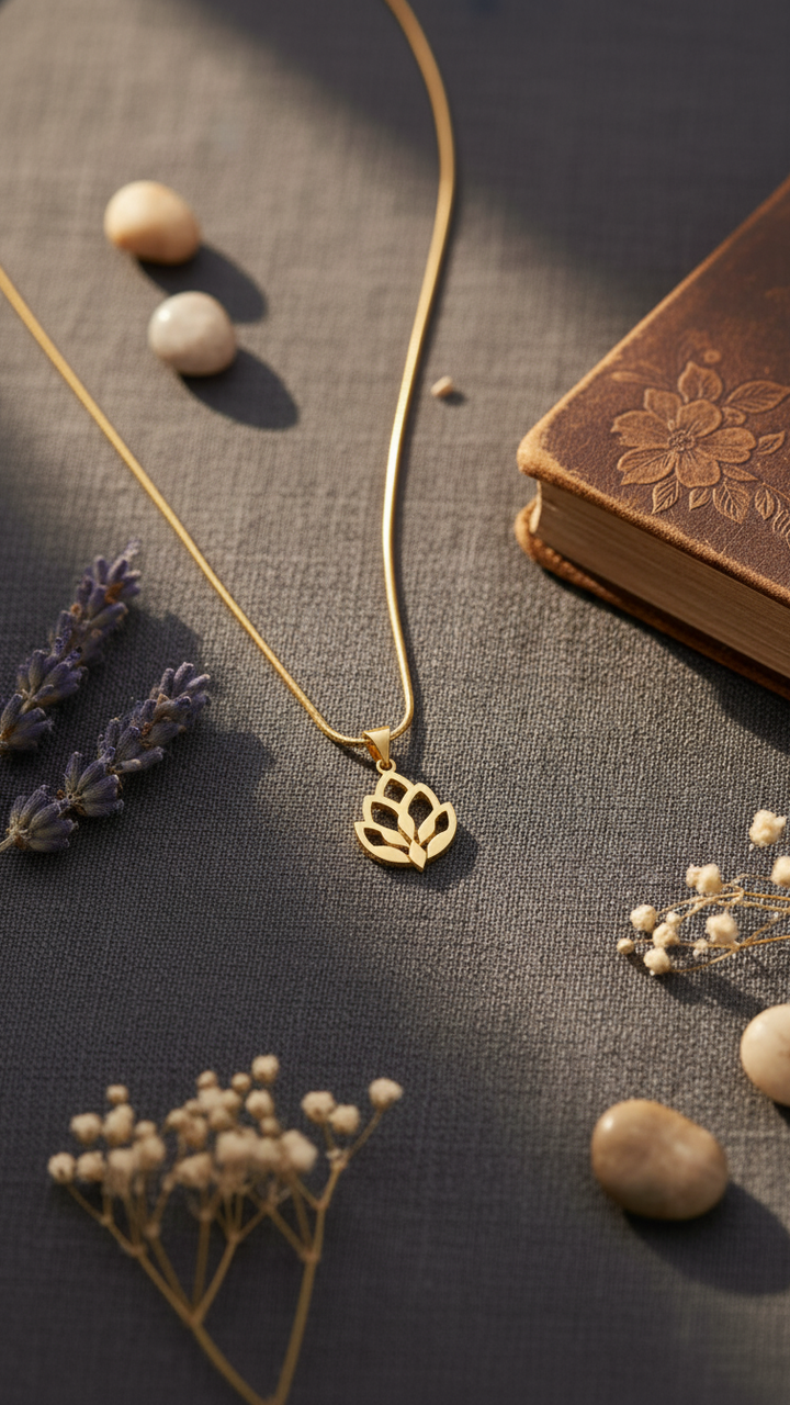 Golden Pendant J42938