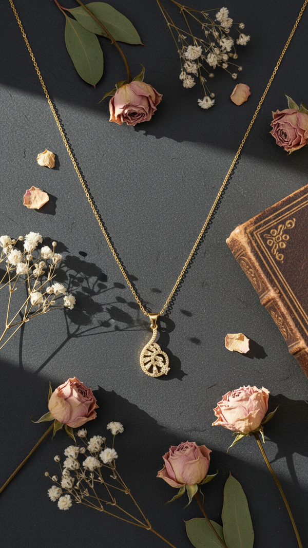 Golden Pendant J42943