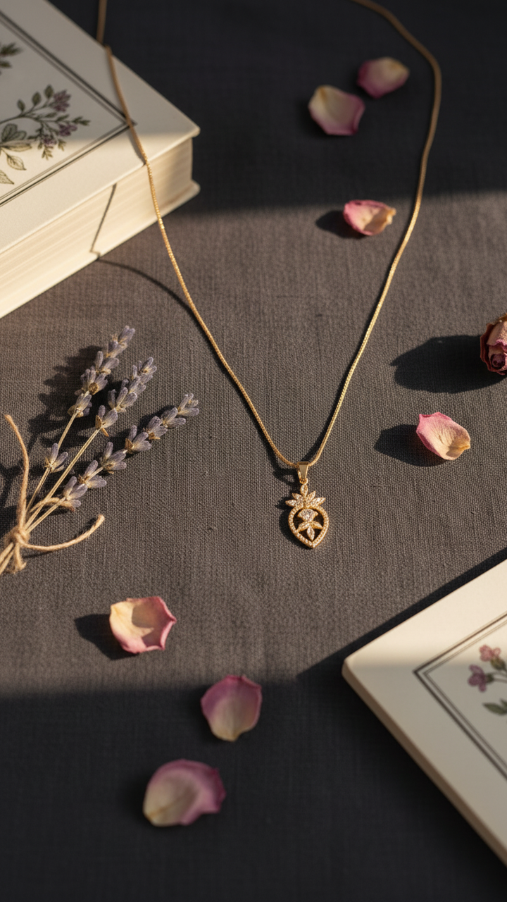 Golden Pendant J42946