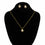 GOLDEN PENDENT SET J42954
