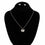 SILVER PENDENT SET J42958