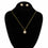 GOLDEN PENDENT SET J42959
