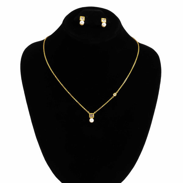 GOLDEN PENDENT SET J42960