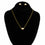 GOLDEN PENDENT SET J42961