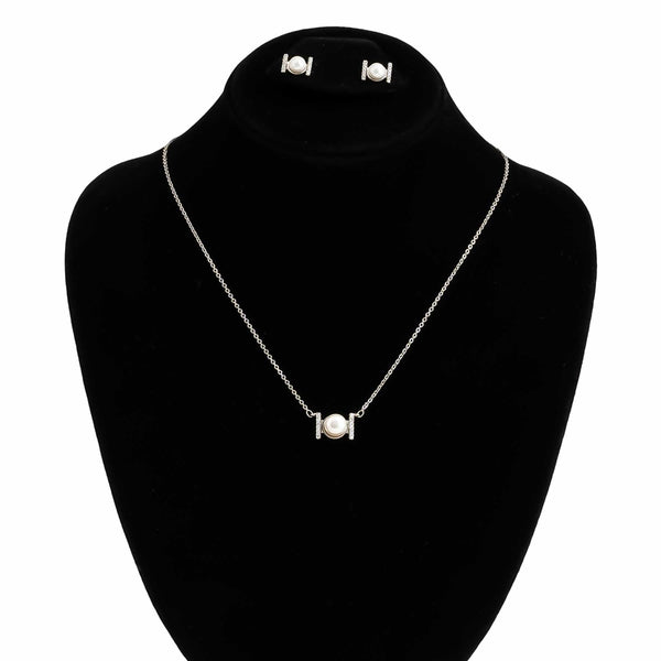 SILVER PENDENT SET J42961