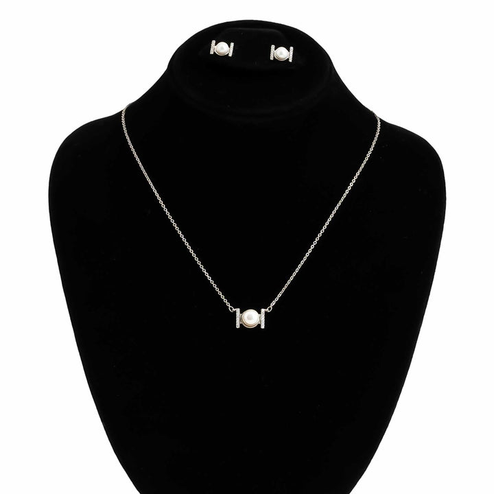SILVER PENDENT SET J42961