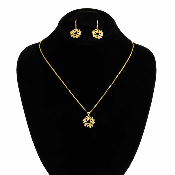 GOLDEN PENDENT SET J42962