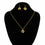 GOLDEN PENDENT SET J42962