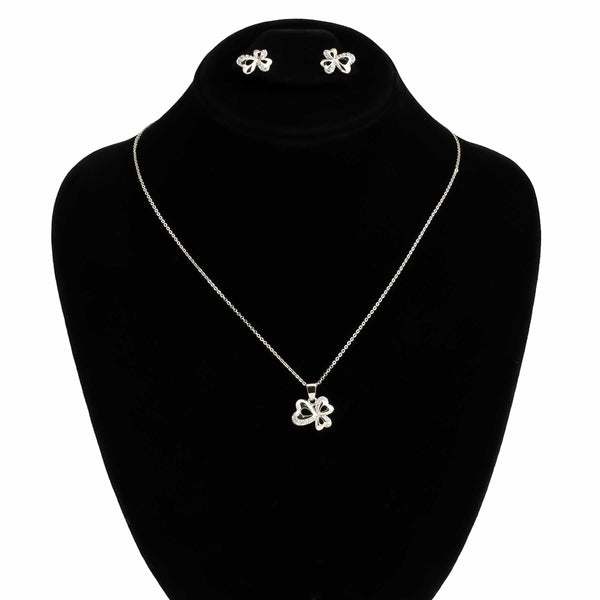 SILVER PENDANT SET J42963