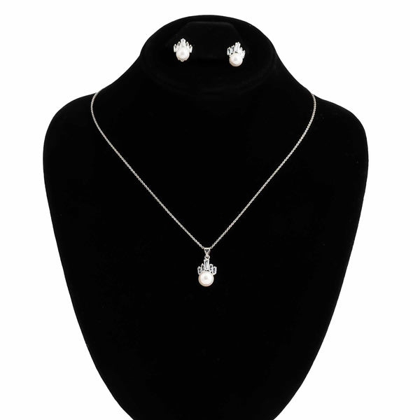 SILVER PENDENT SET J42964