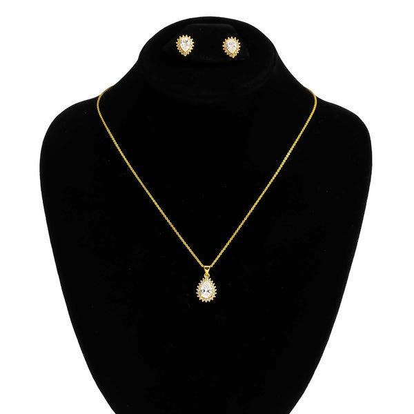 GOLDEN PENDENT SET J42965