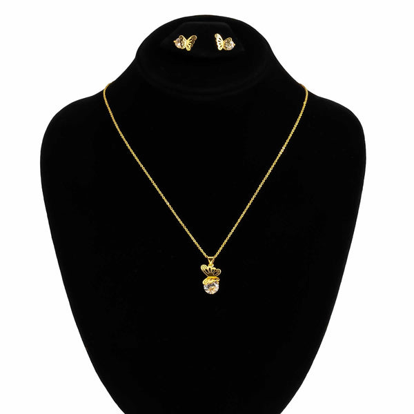 GOLDEN PENDENT SET J42967