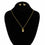 GOLDEN PENDENT SET J42967