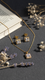 GOLDEN PENDANT SET J42968