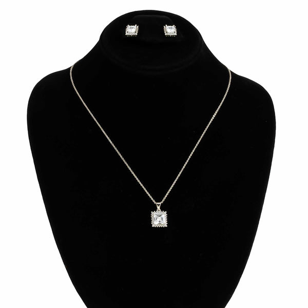 SILVER PENDENT SET J42968