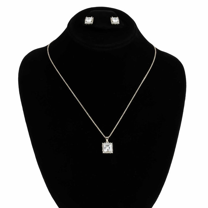 SILVER PENDENT SET J42968