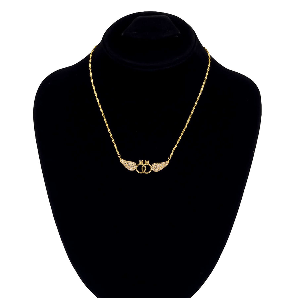 Golden Pendent J42978