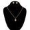 Two Tone Pendent Set J42991