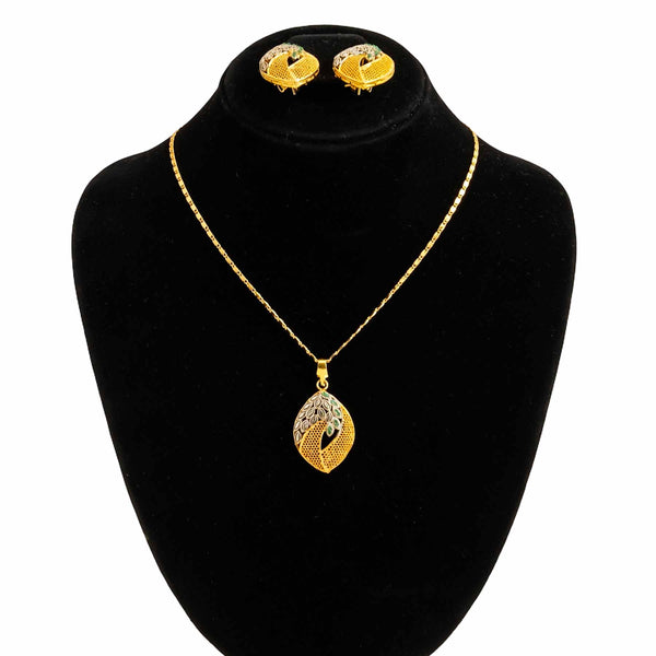 Green Pendant Set K95406