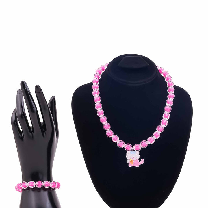 Necklace & Bracelet Set For Kids K96939