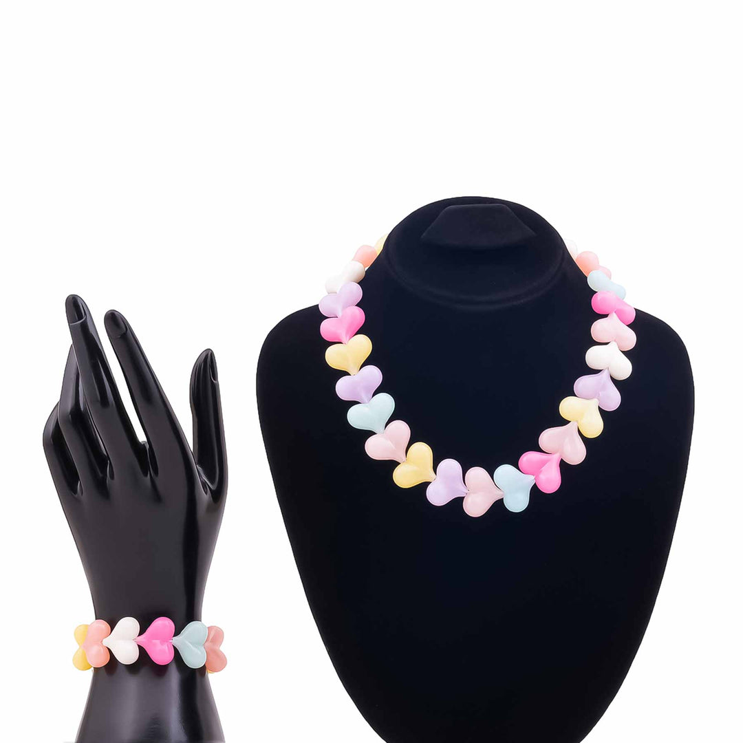 Necklace & Bracelet Set For Kids K96941