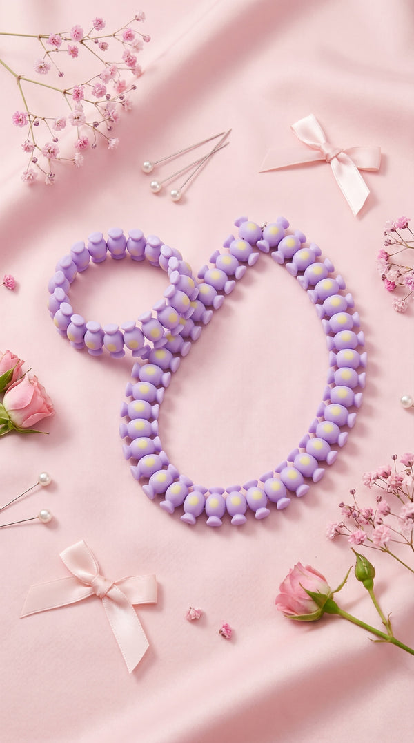 Necklace & Bracelet Set For Kids K96944
