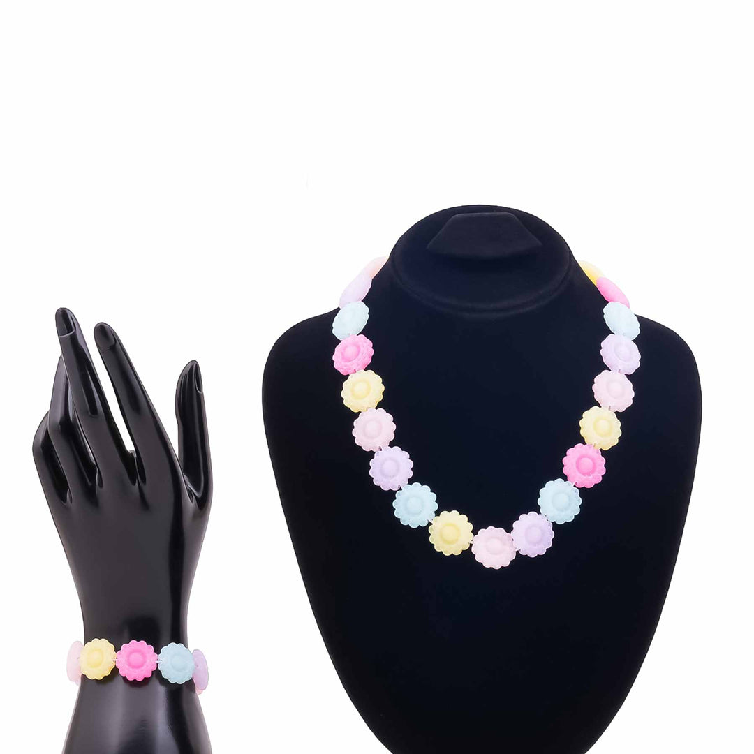 Necklace & Bracelet Set For Kids K96945