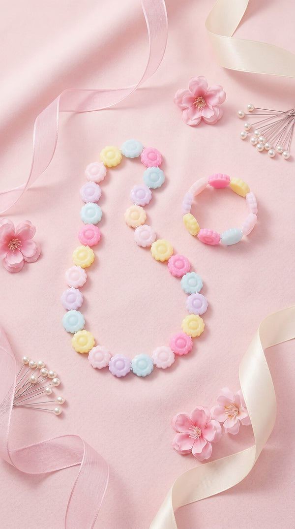 Necklace & Bracelet Set For Kids K96945