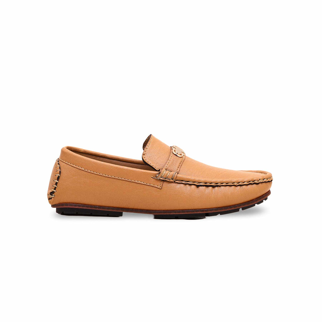 Boys Mustard Formal Moccasin KD0827