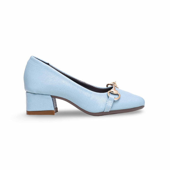 Girls Blue Formal Pumps KD0921