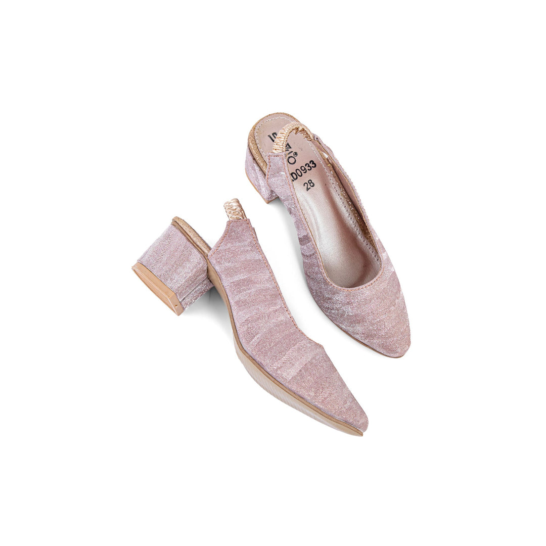 Girls Champagne Fancy Pumps KD0933